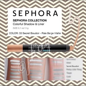 SEPHORA: Colorful Shadow & Liner - Secret Boudoir